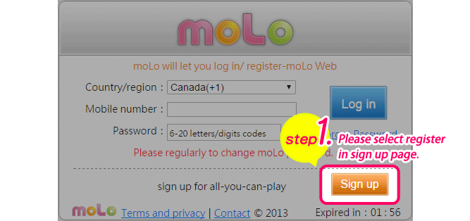 moLo Login